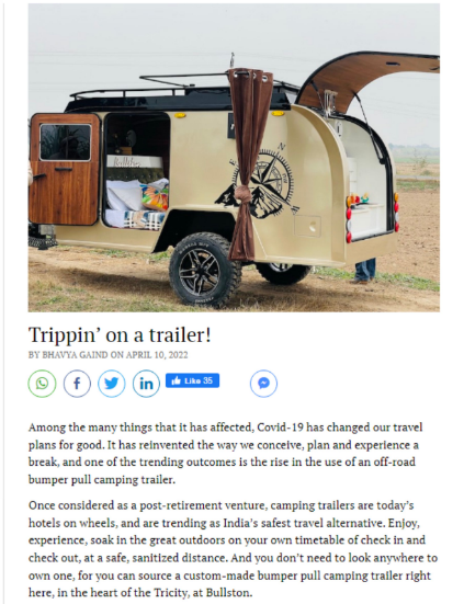 Trippin’ on a trailer!